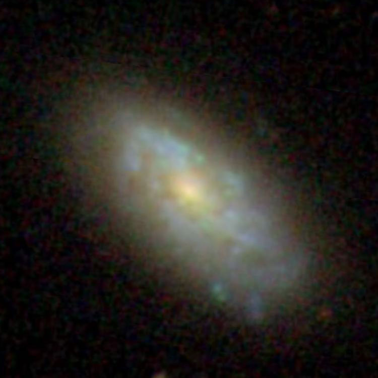 SDSS image of spiral galaxy NGC 1299