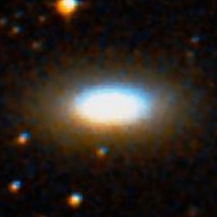 DSS image of lenticular galaxy NGC 1377