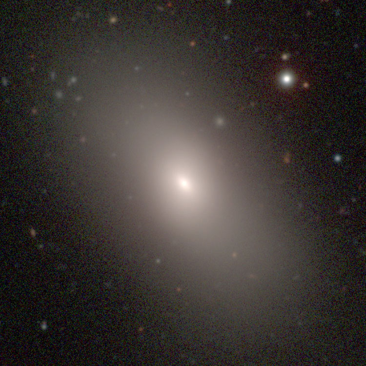 Carnegie-Irvine Galaxy Survey image of lenticular galaxy NGC 1389