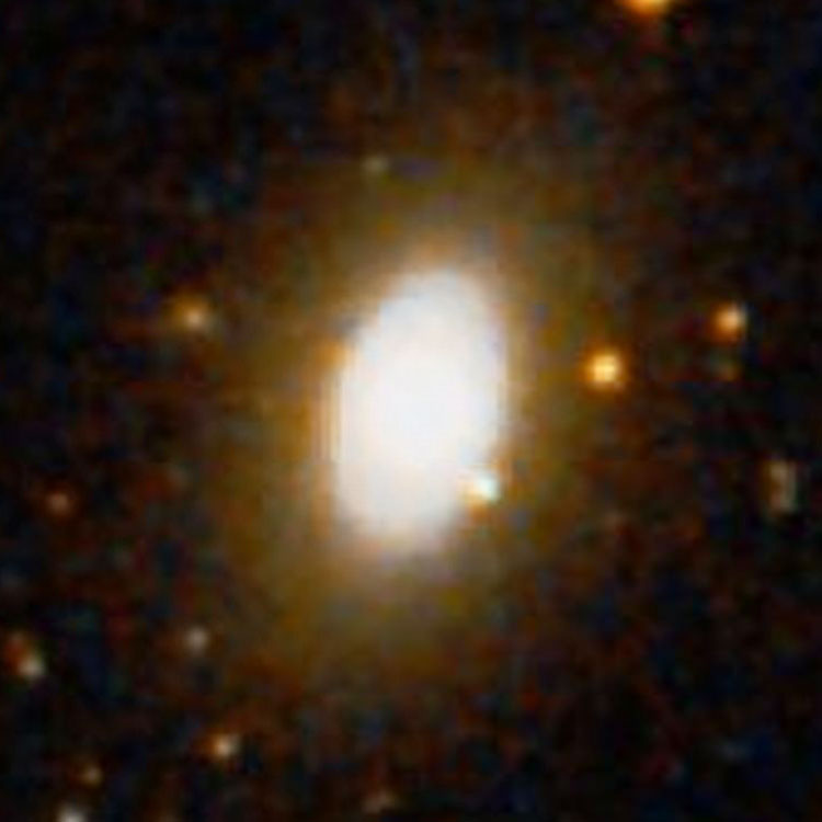 DSS image of lenticular galaxy NGC 1393