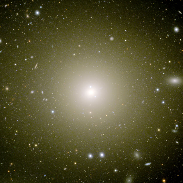 ESO image of elliptical galaxy NGC 1399
