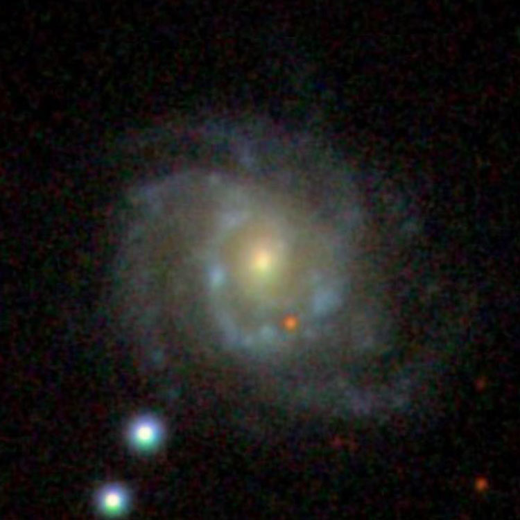 SDSS image of spiral galaxy NGC 140