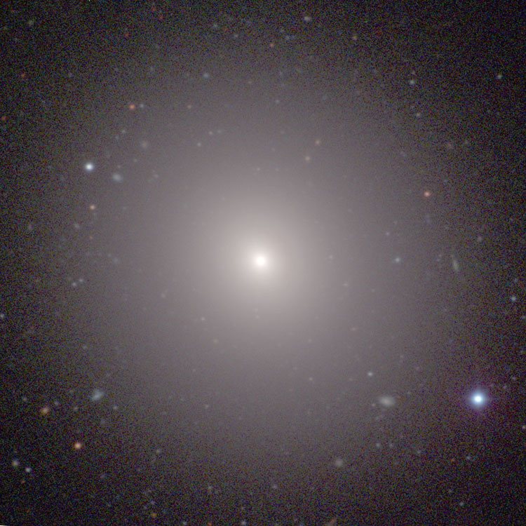 Carnegie-Irvine Galaxy Survey image of lenticular galaxy NGC 1400