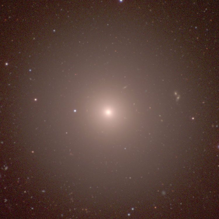 Carnegie-Irvine Galaxy Survey image of elliptical galaxy NGC 1407