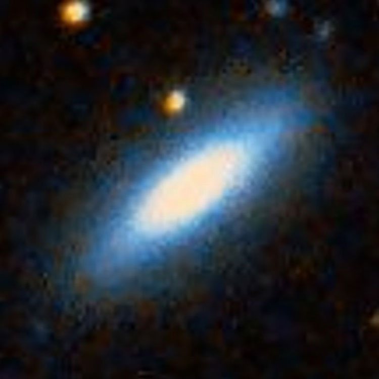 DSS image of lenticular galaxy NGC 1412