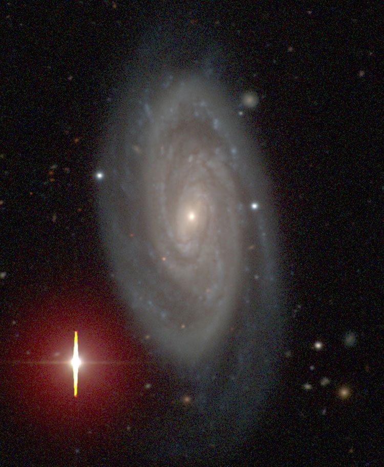 Carnegie-Irvine Galaxy Survey image of spiral galaxy NGC 1417