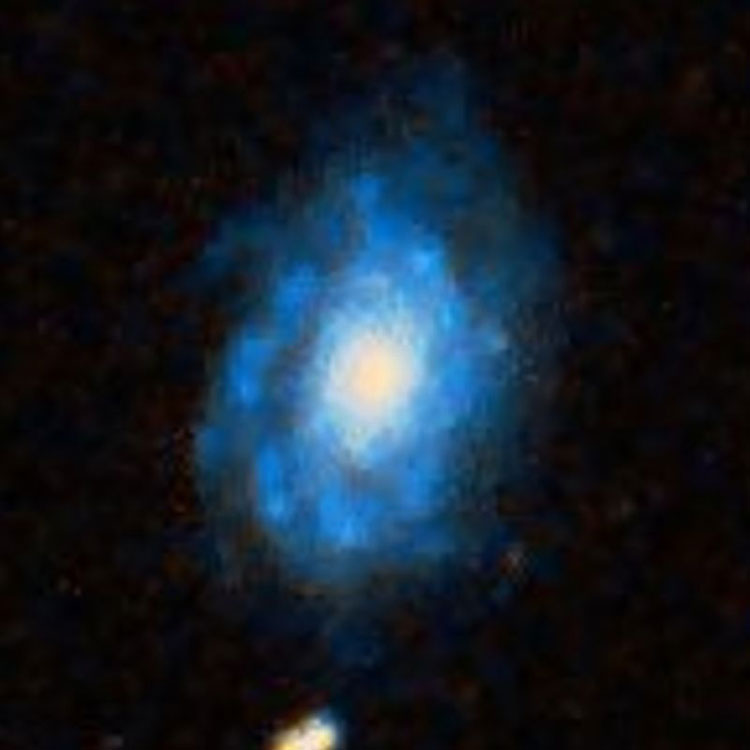 DSS image of spiral galaxy NGC 1459