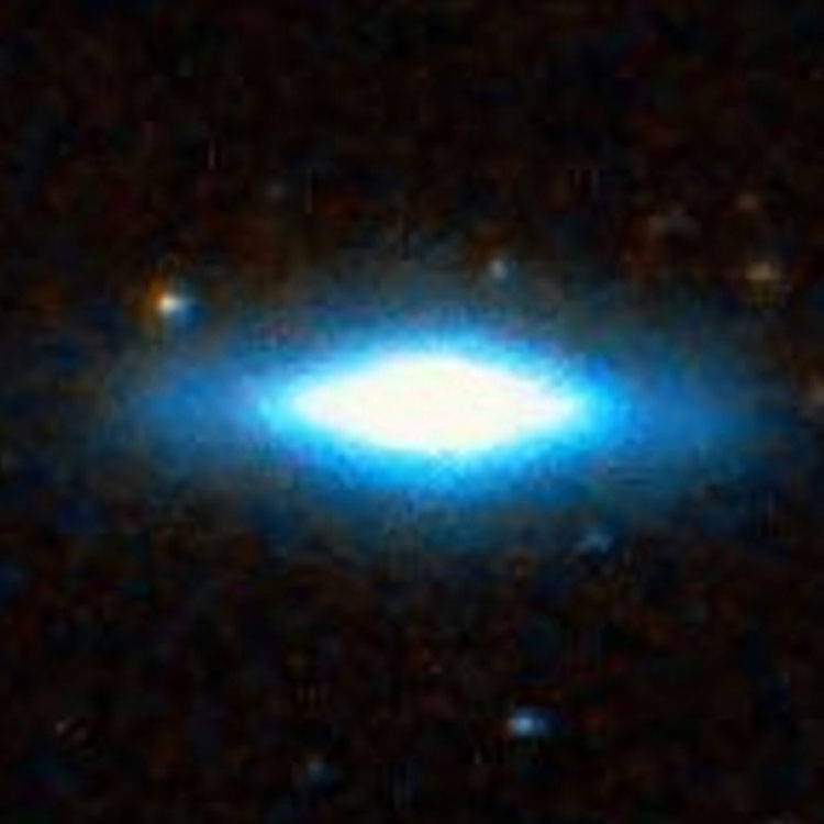 DSS image of lenticular galaxy NGC 148