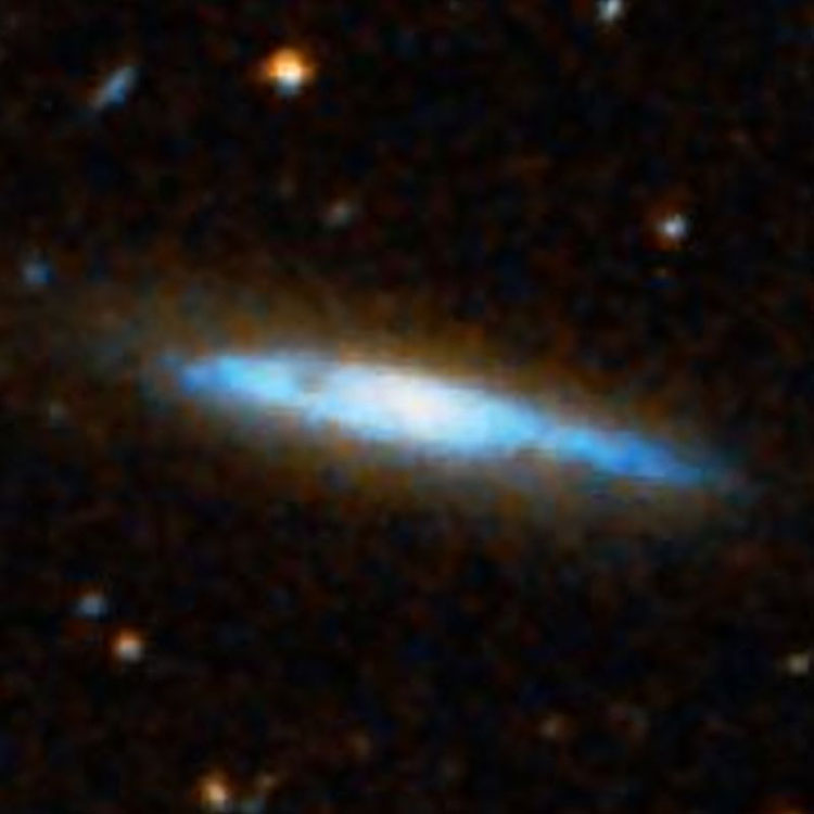 DSS image of spiral galaxy NGC 1484