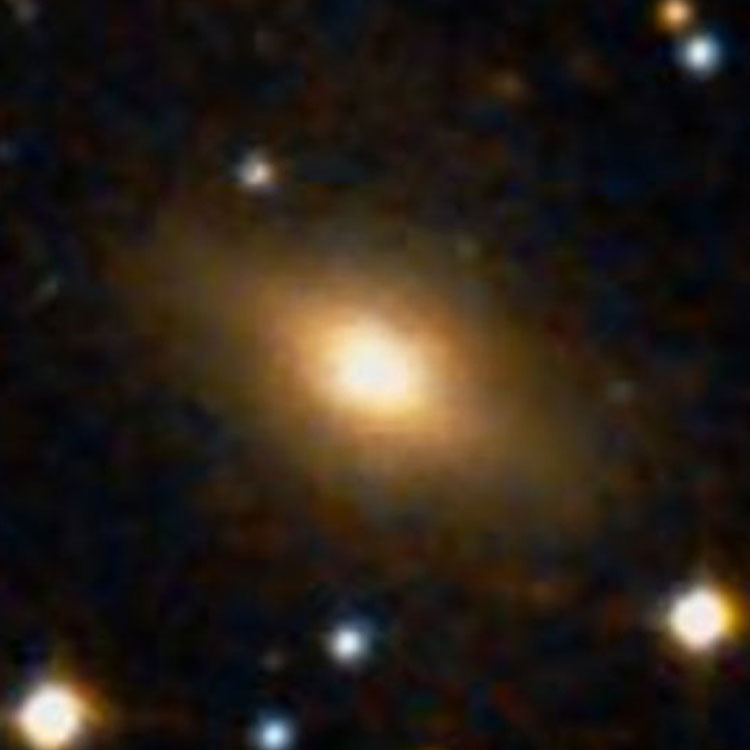 DSS image of lenticular galaxy NGC 1497