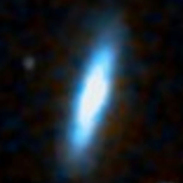 DSS image of lenticular galaxy NGC 1529