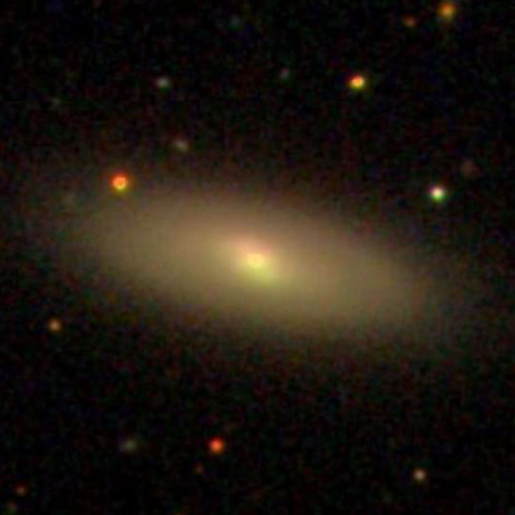 SDSS image of lenticular galaxy NGC 1541