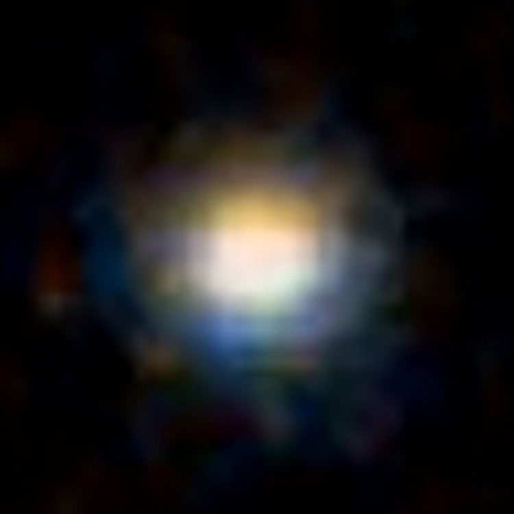 DSS image of elliptical galaxy NGC 1563