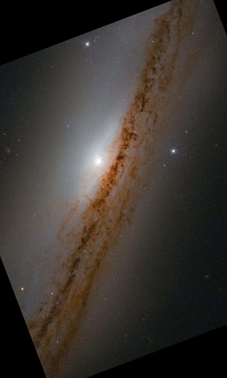 HST image of spiral galaxy NGC 1589