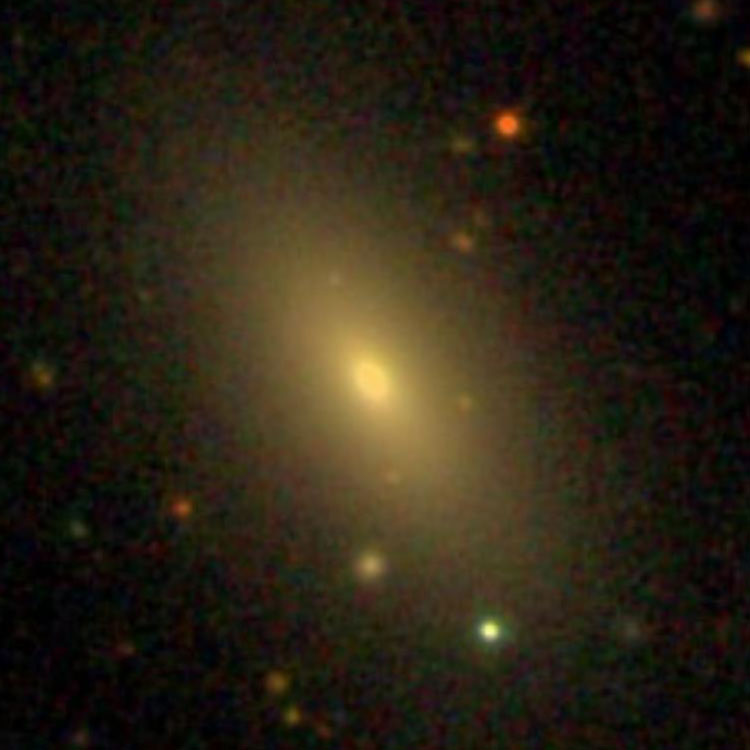 SDSS image of lenticular galaxy NGC 161