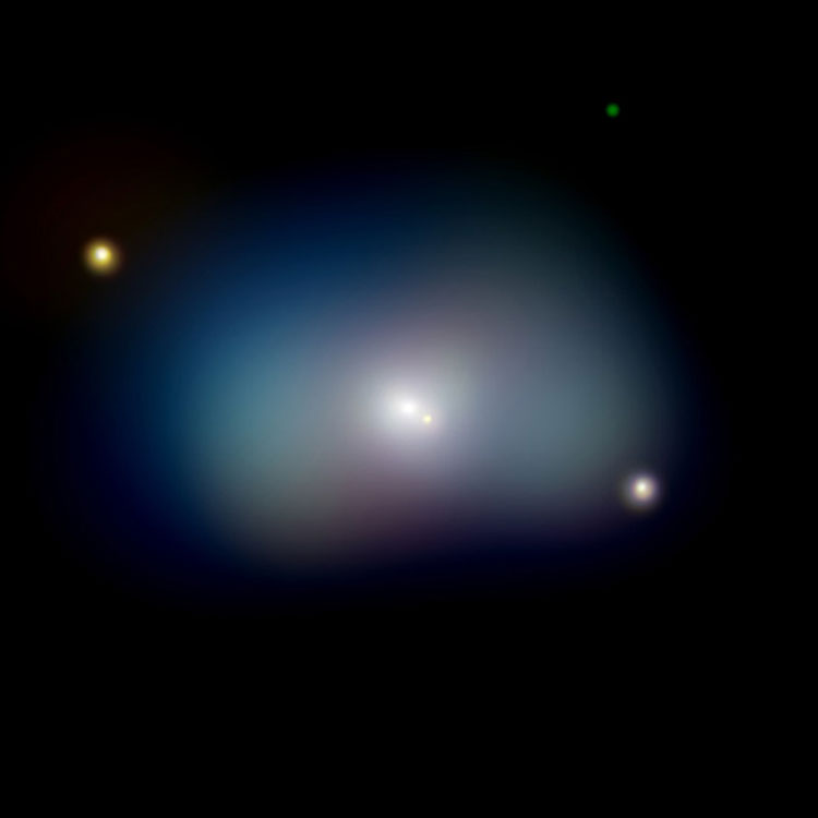 Chandra X-ray image of elliptical galaxy NGC 1700