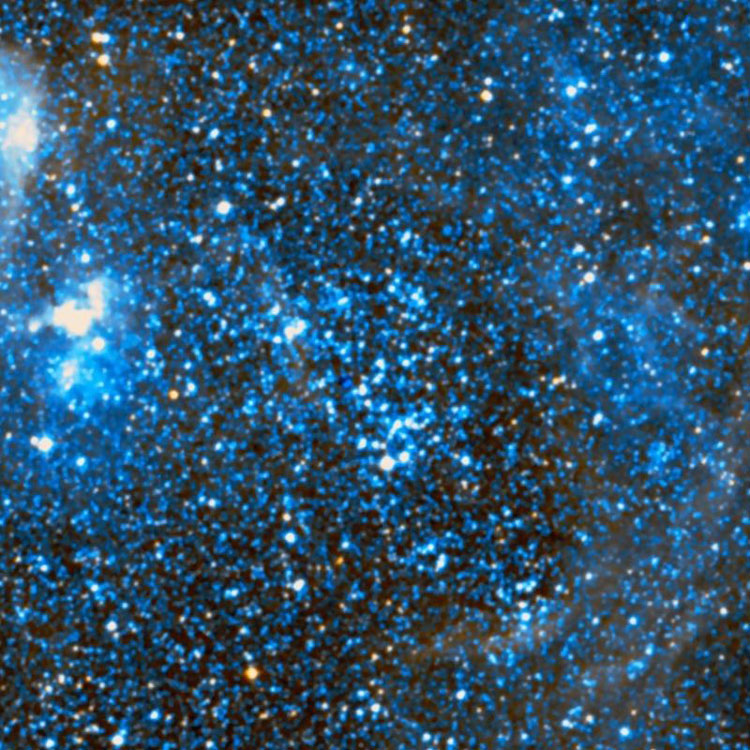 DSS image of region near open cluster NGC 1712