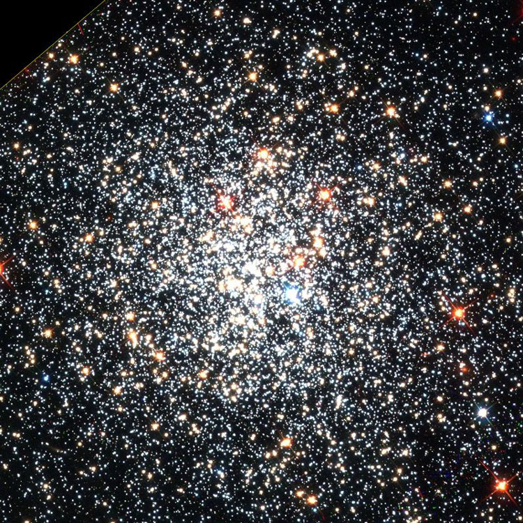HST image of central portion of globular cluster NGC 1783, in the Large Magellanic Cloud