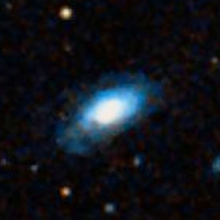 DSS image of lenticular galaxy NGC 1799