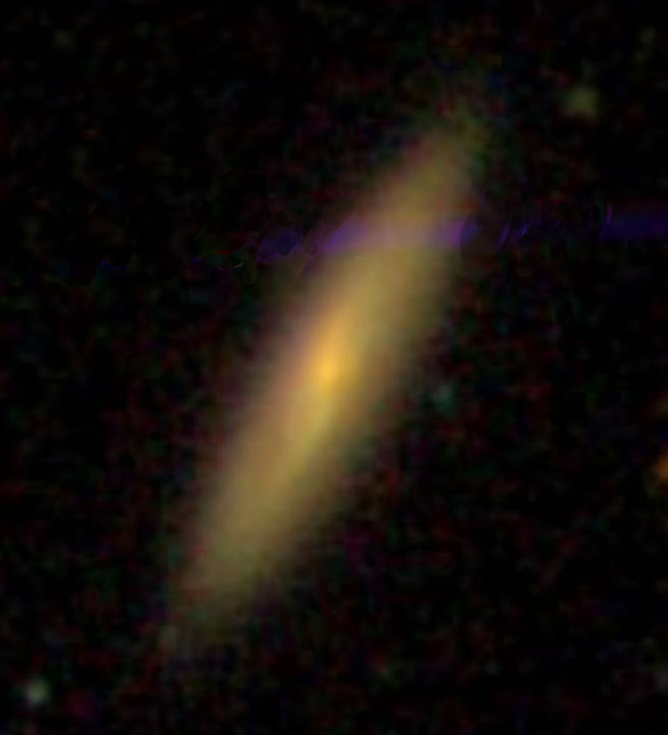 SDSS image of lenticular galaxy NGC 181