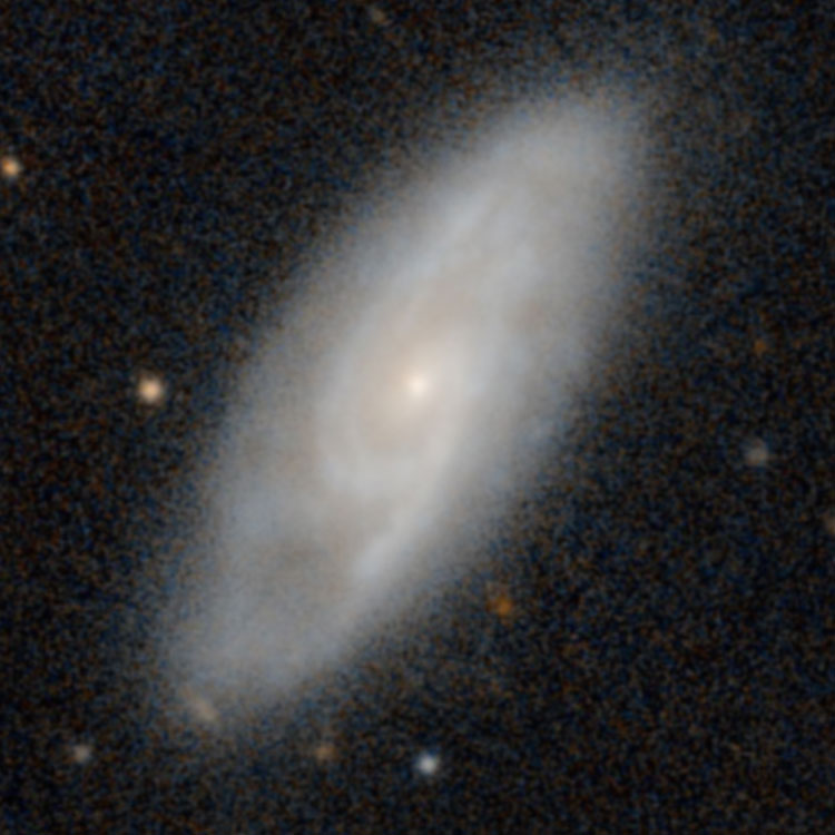 PanSTARRS image of spiral galaxy NGC 187