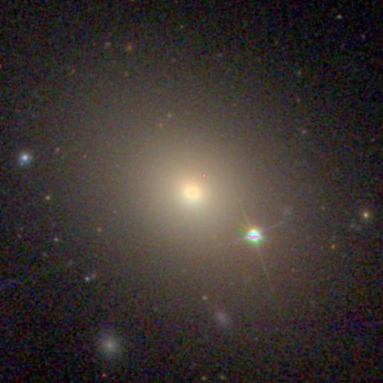 SDSS image of lenticular galaxy NGC 193