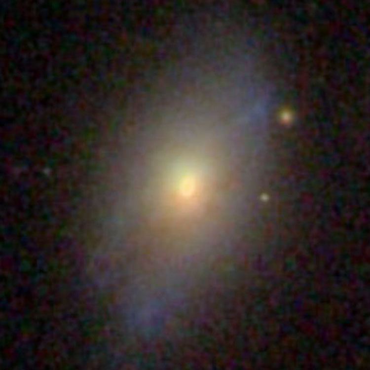 SDSS image of lenticular galaxy NGC 199