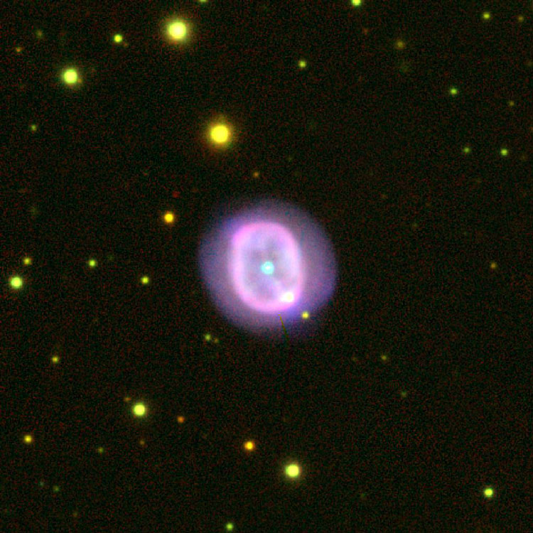 PanSTARRS image of planetary nebula NGC 2022