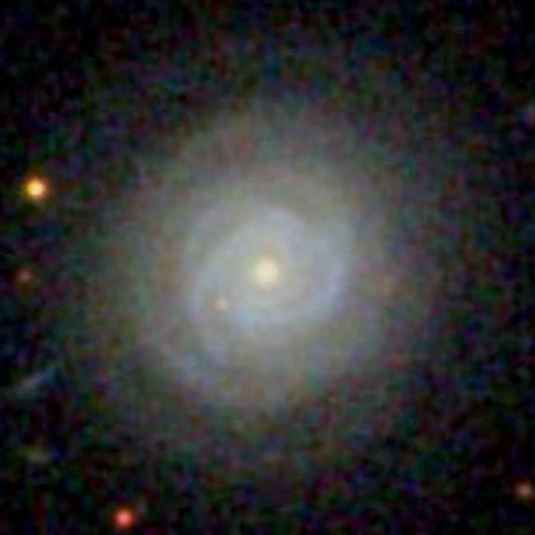 SDSS image of spiral galaxy NGC 208