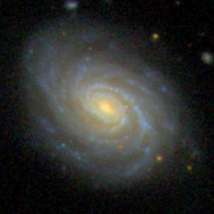 SDSS image of spiral galaxy NGC 214