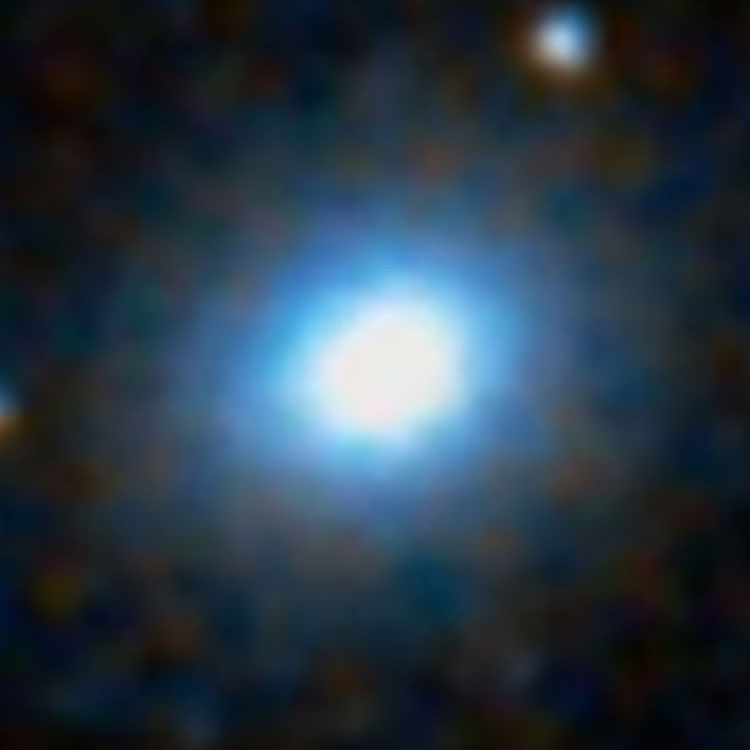 DSS image of lenticular galaxy NGC 215