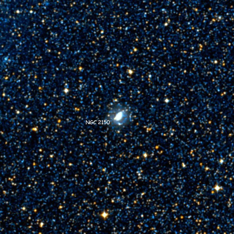 DSS image of region near spiral galaxy NGC 2150