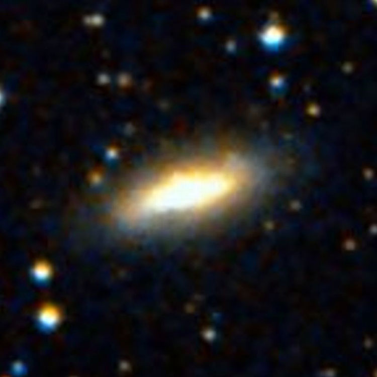 DSS image of lenticular galaxy NGC 2350