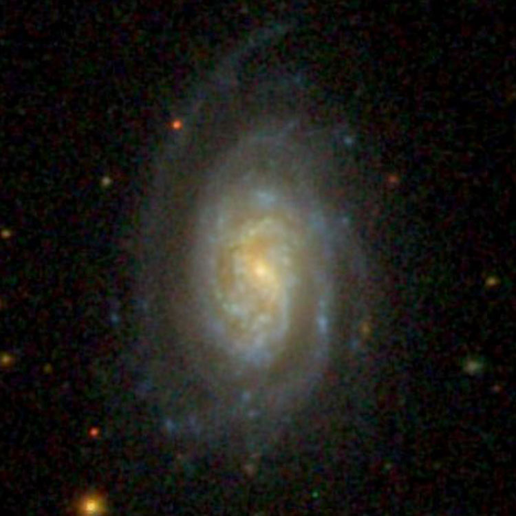 SDSS image of spiral galaxy NGC 237