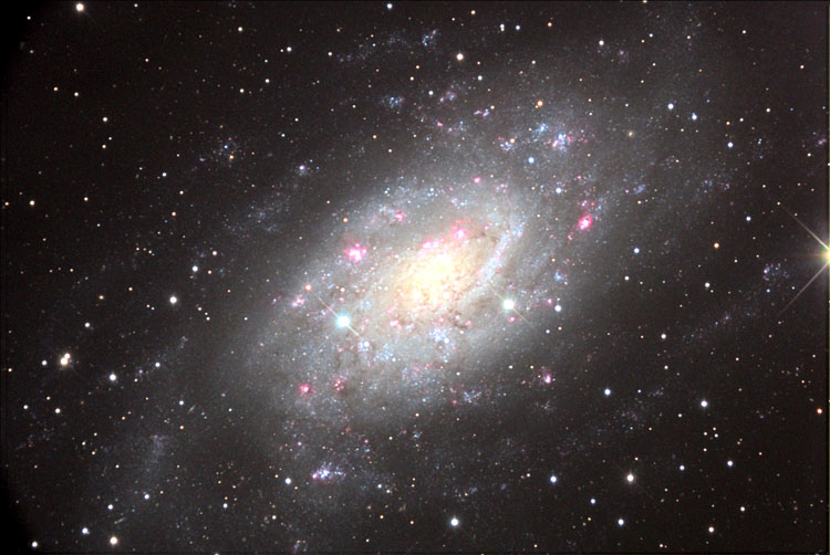 NOAO image of spiral galaxy NGC 2403