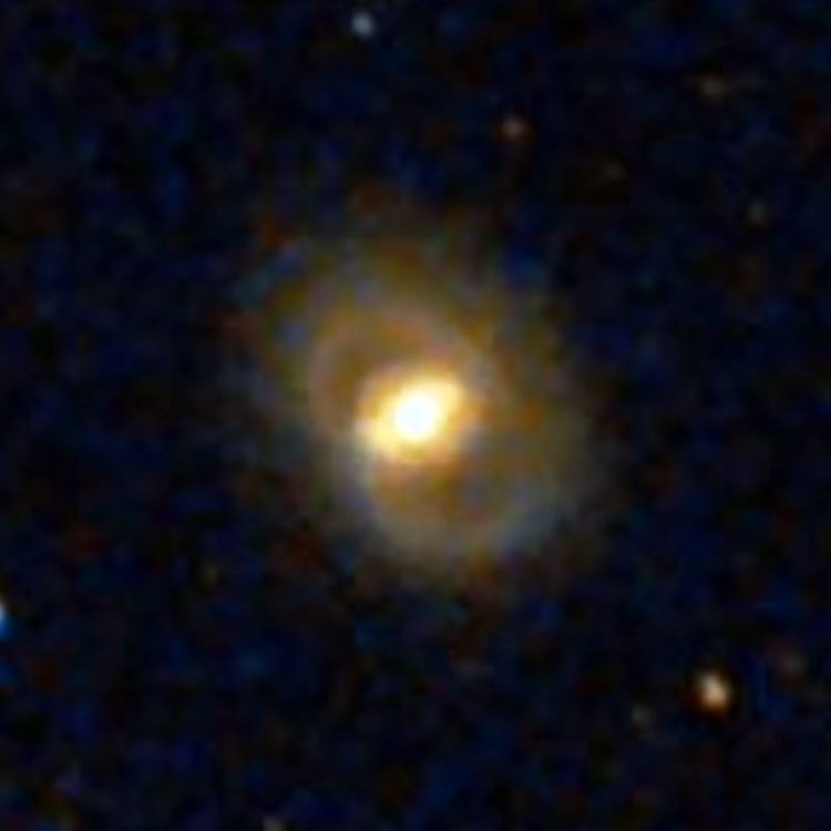 DSS image of spiral galaxy NGC 2431