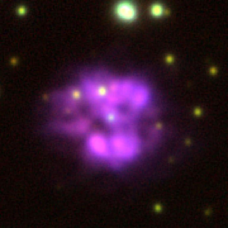 PanSTARRS image of planetary nebula NGC 2452