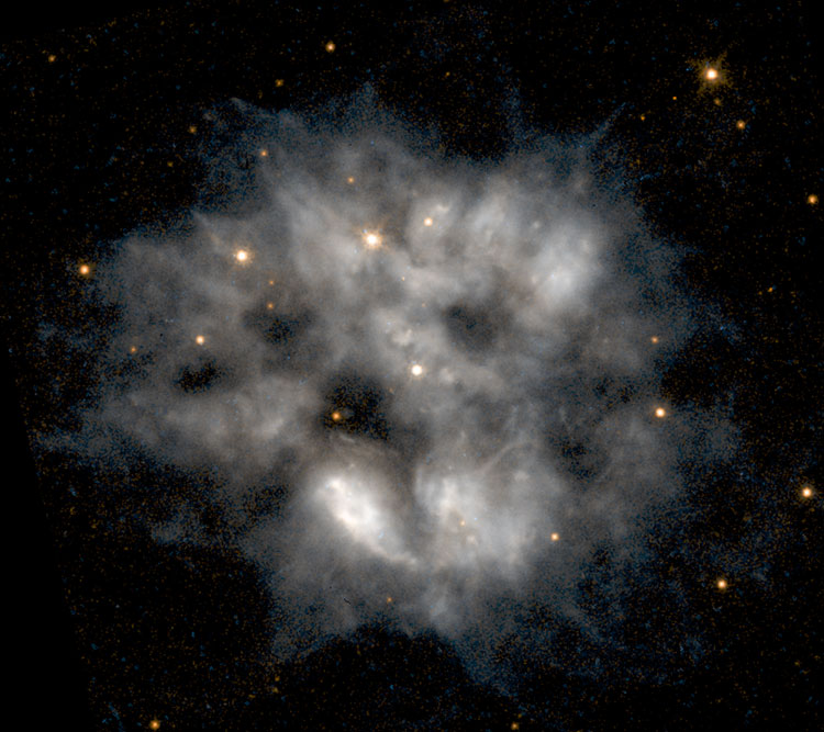 HST image of planetary nebula NGC 2452