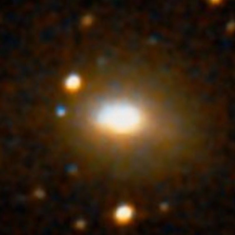 DSS image of lenticular galaxy NGC 25