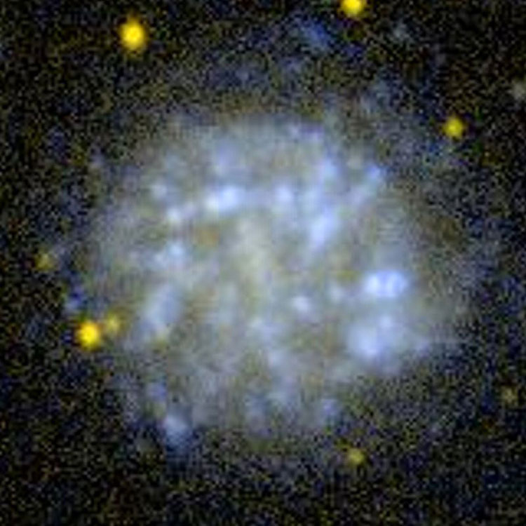 GALEX image of spiral galaxy NGC 2500