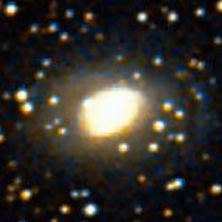 DSS image of lenticular galaxy NGC 2501