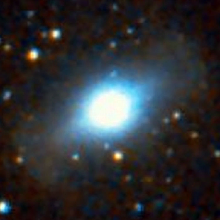 DSS image of lenticular galaxy NGC 2502