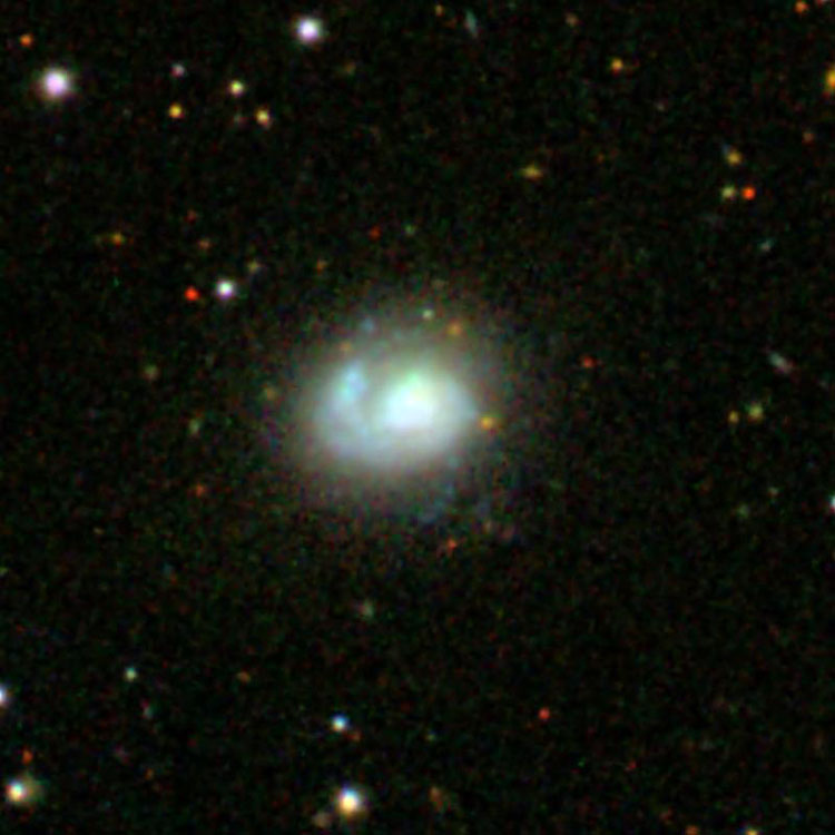 SDSS image of peculiar galaxy NGC 2504