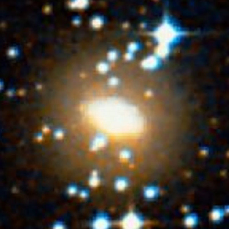 DSS image of lenticular galaxy NGC 2517
