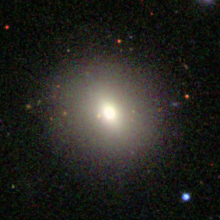 SDSS image of lenticular galaxy NGC 2518