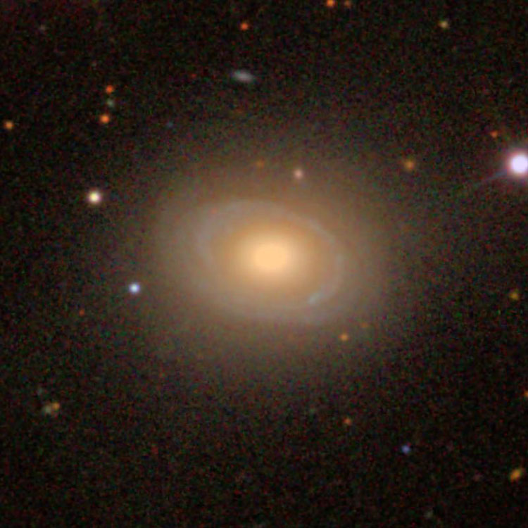 SDSS image of lenticular galaxy NGC 252