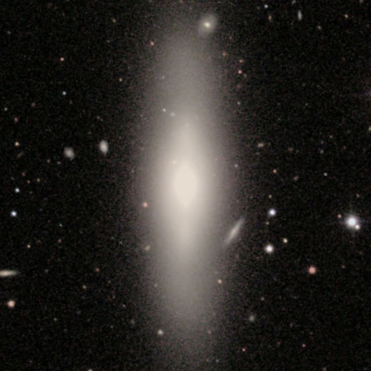 SDSS image of lenticular galaxy NGC 2549
