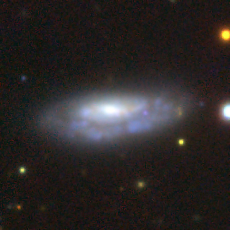 PanSTARRS image of spiral galaxy NGC 2550