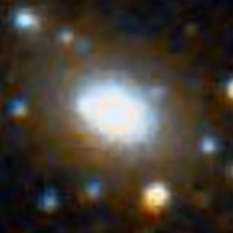 DSS image of lenticular galaxy NGC 2564