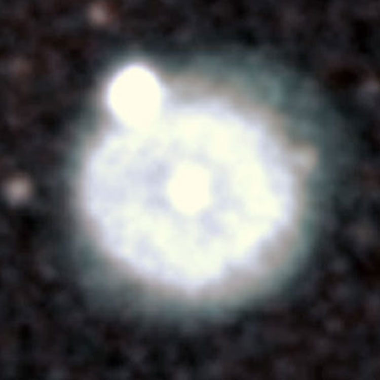 DSS image of planetary nebula NGC 2610